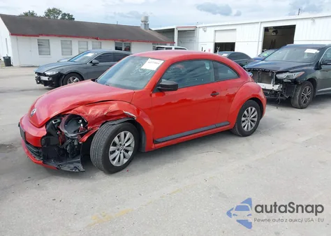 2016 Volkswagen Beetle 1.8T S из США, поврежденный, VIN 3VWF17AT5GM618038